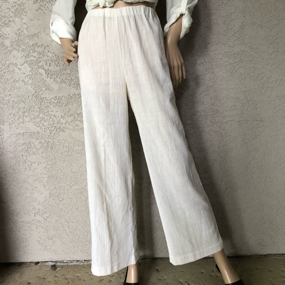 $10 or FREE in bundle VINTAGE minimalist easy pants high waist wide leg